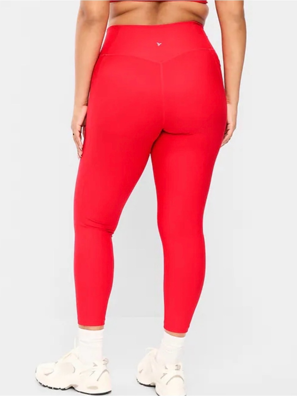 Old Navy Red Girls' High-Waist Active Leggings